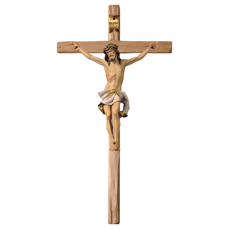 crocifisso nazareno croce diritta (bianco). 16(