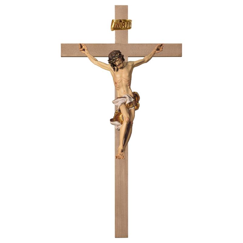 crocifisso barocco croce liscia (bianco). 32(67