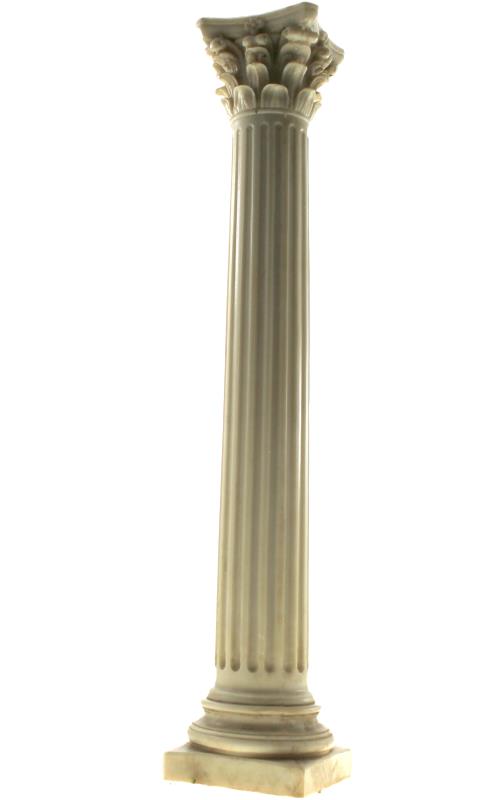 colonna con capitello cm 37