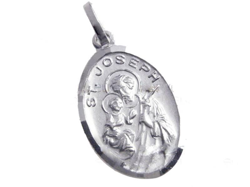 medaglia in argento s. giuseppe