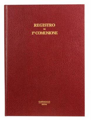 registro per sacramenti comunione