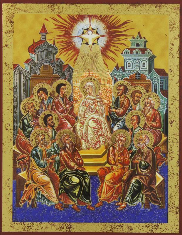 tavola icona cm 15x10 discesa spirito oro