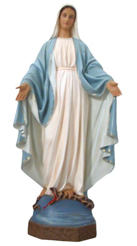 statua madonna miracolosa da cm 110