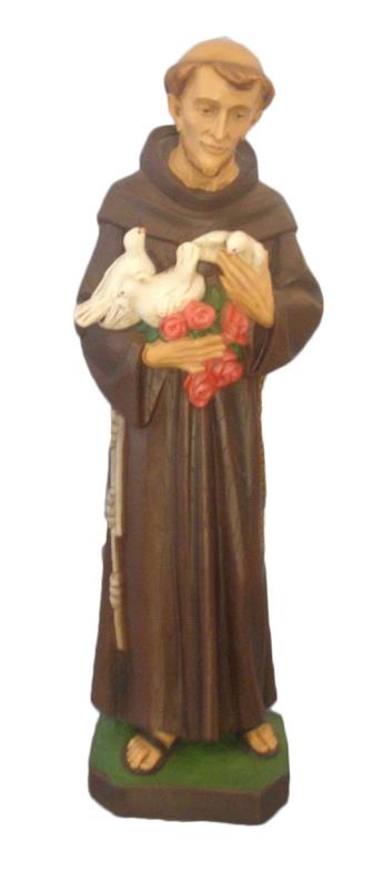 statua san francesco altezza cm 16