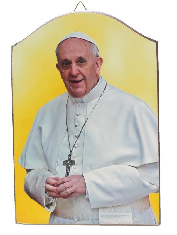 quadro papa francesco formato 10x15 cm