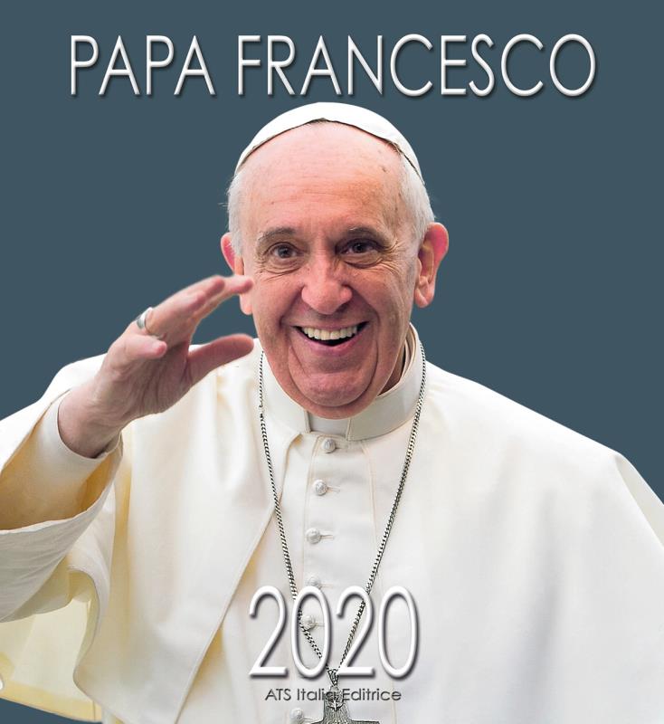 calendario papa francesco cm 32x34