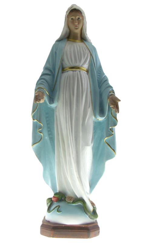 statua madonna miracolosa altezza 55 cm