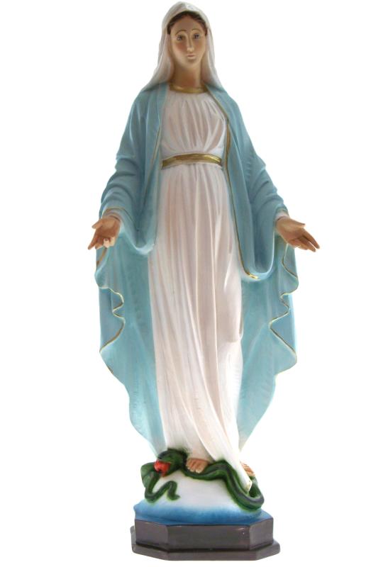 statua madonna miracolosa altezza cm 60