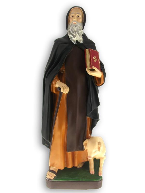 statua sant''antonio abate cm 40