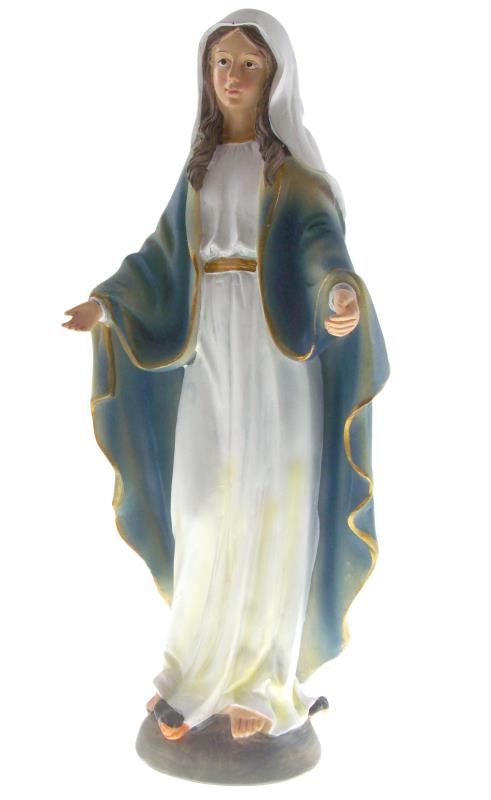 statua madonna miracolosa cm 30