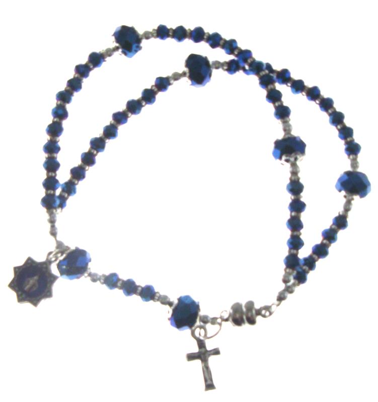 braccialetto rosario completo scarabeo
