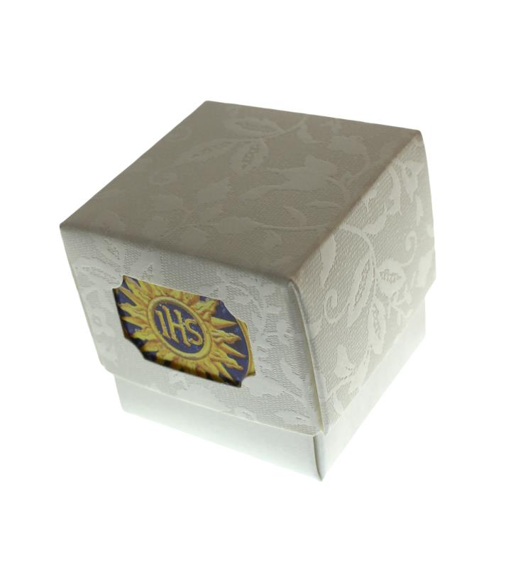 scatola cartoncino comunione cm 5x5