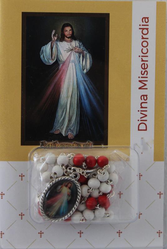 rosario divina misericordia con libretto
