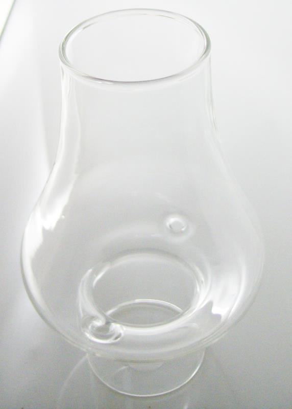 parafiamma in vetro vetro per candela Ø 32 mm