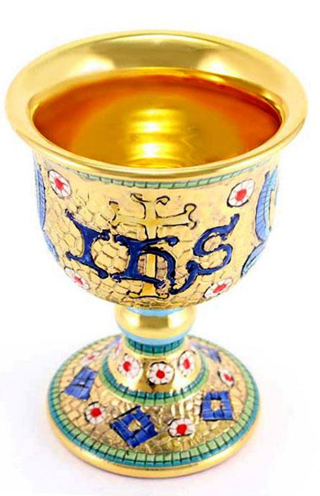 calice ceramica bizantino cm 14 tu