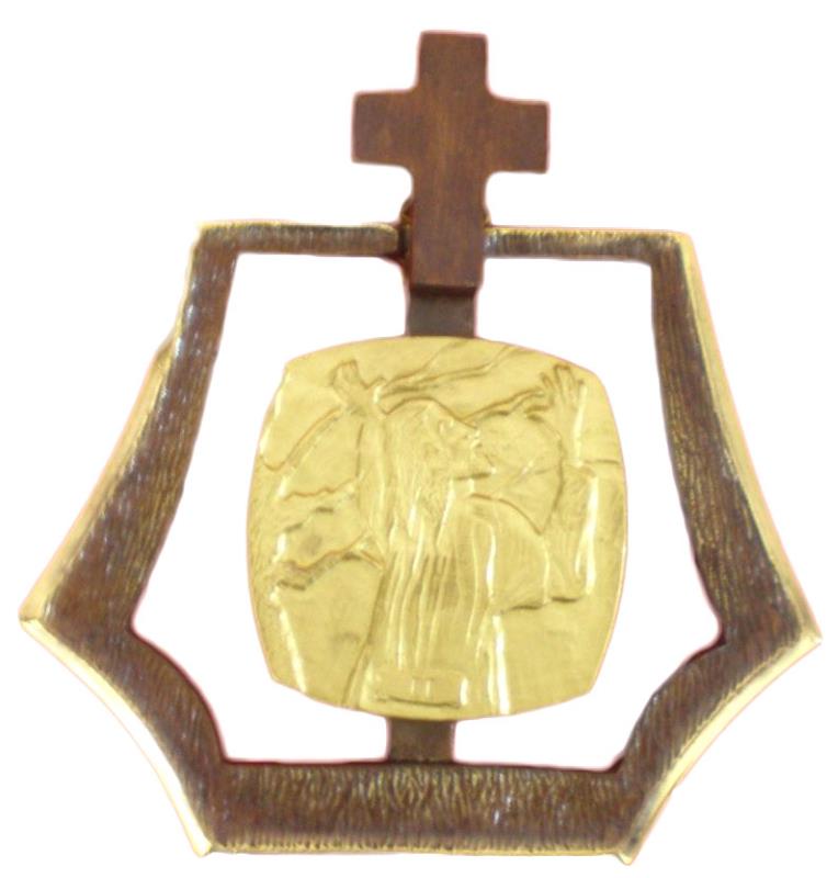 via crucis bronzo 14x14 cm