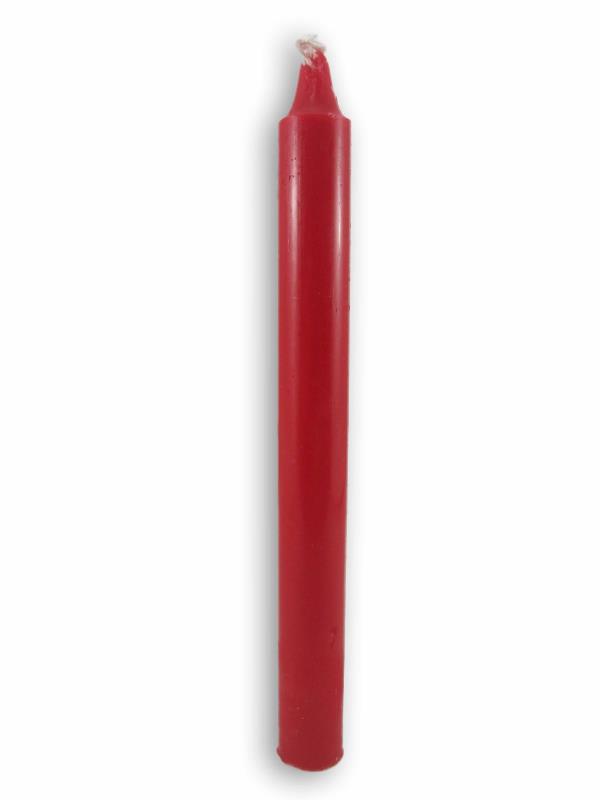 candela colorata conf.4pz rosso