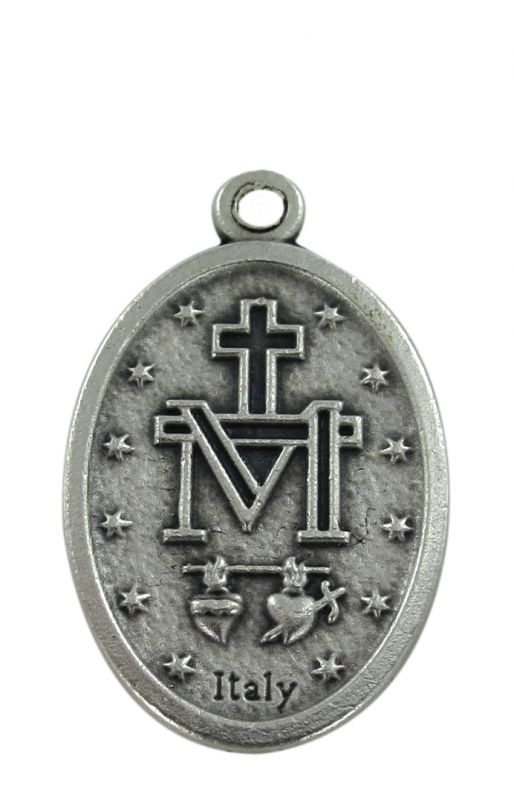 medaglia miracolosa in metallo - 2,5 cm a