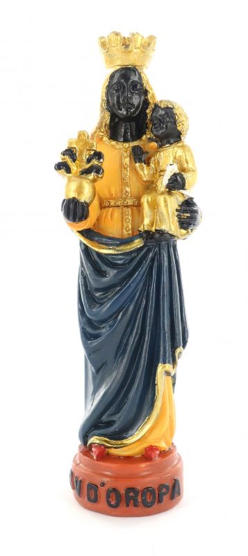statua madonna nera di oropa da 9 cm