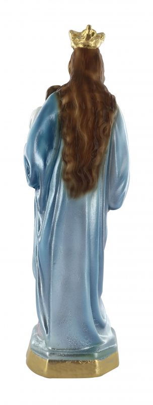 statua maria ausiliatrice in gesso dipinta a mano - 20 cm circa