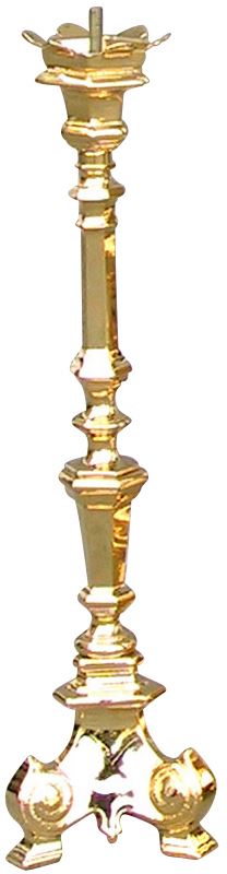 candeliere barocco dorato - 60 cm
