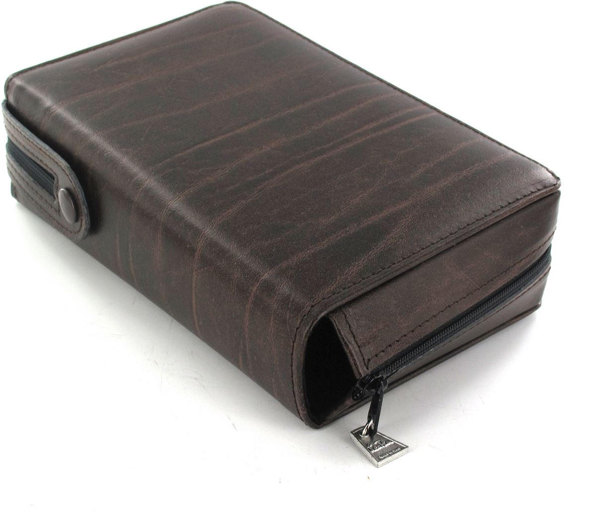 custodia per bibbia gerusalemme edizione 2009, marrone, dimensione interna massima: 19,5 x 13 x 6 cm