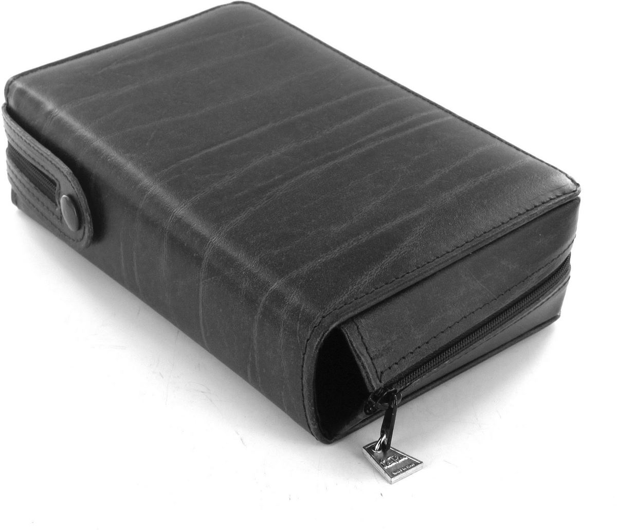 custodia per bibbia gerusalemme edizione 2009, nera, dimensione interna massima: 19,5 x 13 x 6 cm