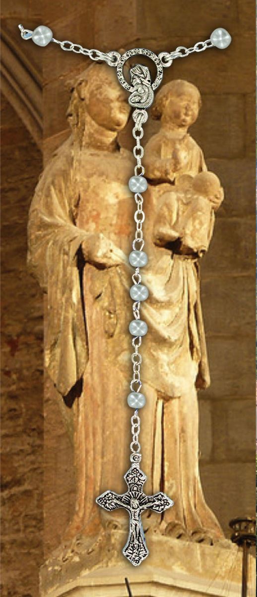 libretto con rosario basilica santa maria del mar - inglese