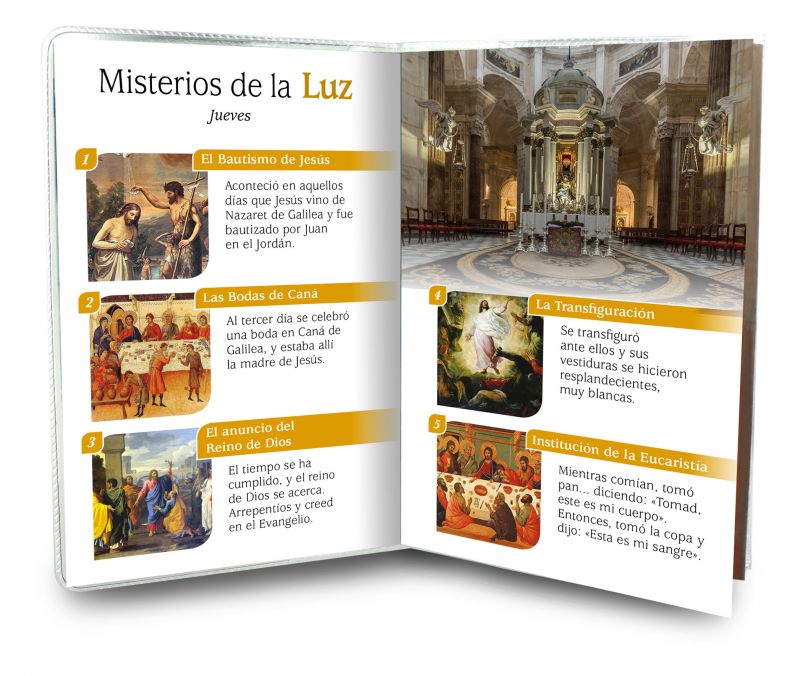 libretto con rosario catedral de cadiz - spagnolo