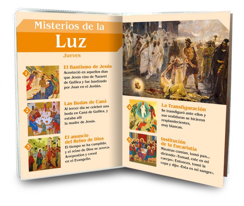 libretto con rosario catedral de malaga - spagnolo