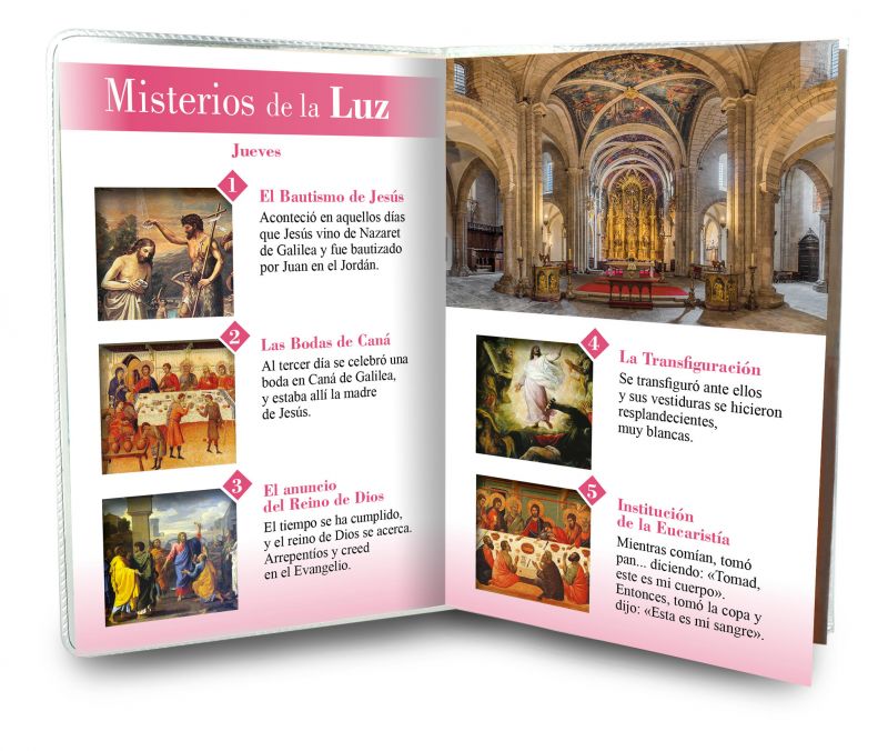 libretto con rosario catedral de mondonedo - spagnolo