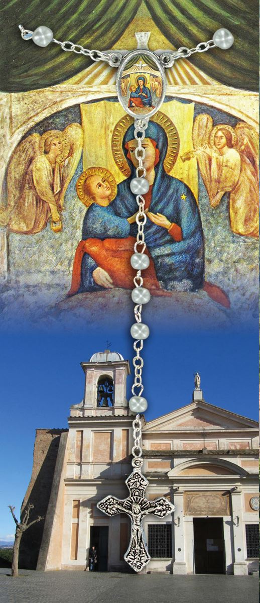 libretto con rosario madonna divino amore - italiano