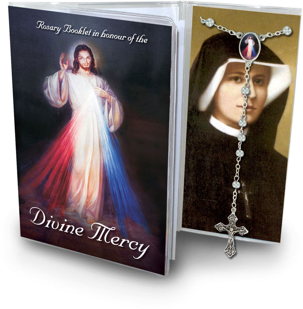 libretto con rosario divina misericordia - inglese