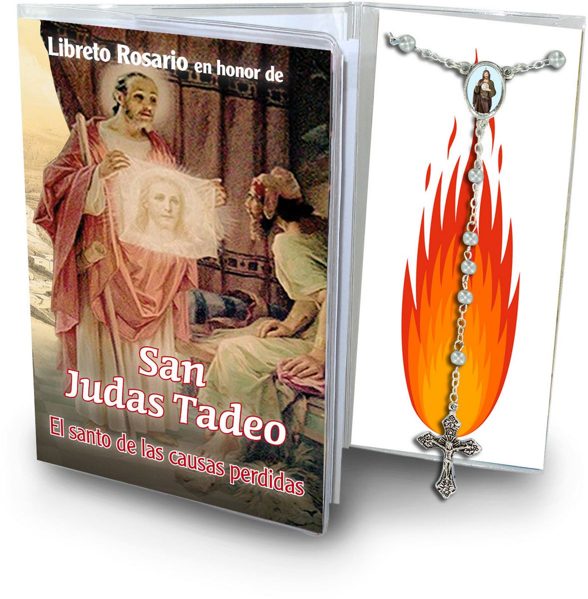 libretto con rosario san giuda taddeo - spagnolo