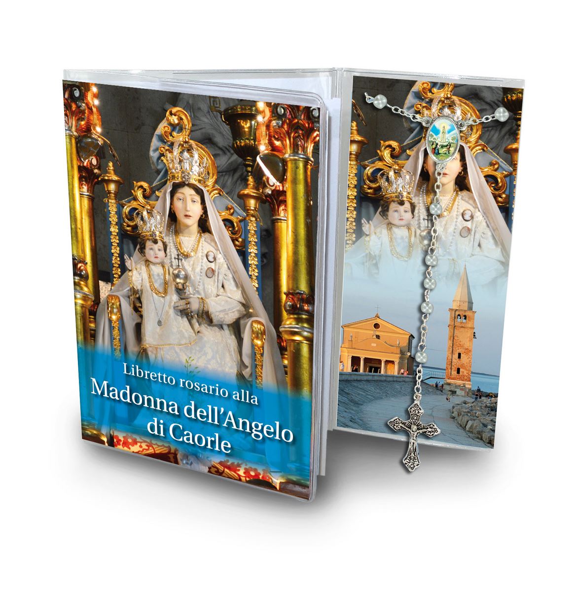 libretto con rosario madonna di caorle - italiano
