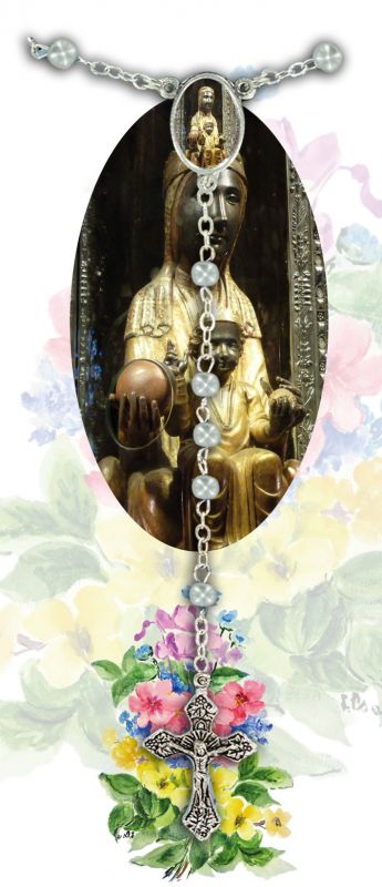 libretto con rosario madonna di montserrat - inglese