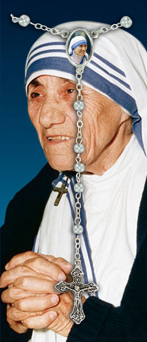 libretto con rosario madre teresa di calcutta - inglese
