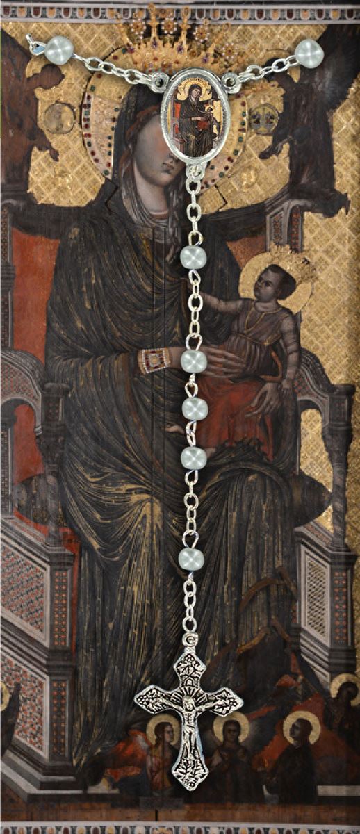 libretto con rosario santuario di montevergine - italiano