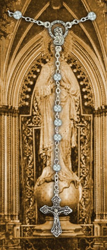 libretto con rosario basilica de la purisima concepcion - inglese