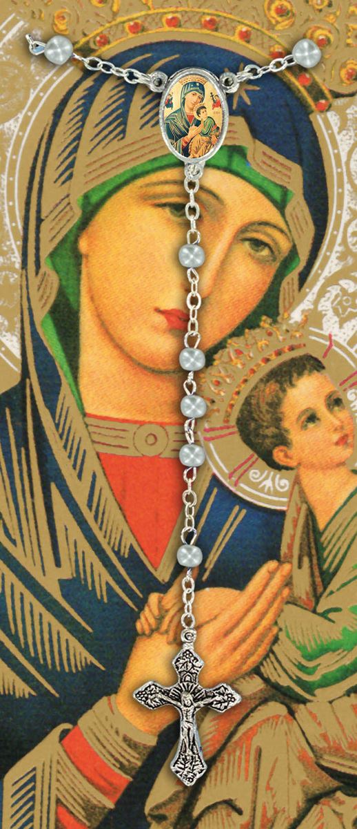 libretto con rosario madonna di perpetuo soccorso - spagnolo