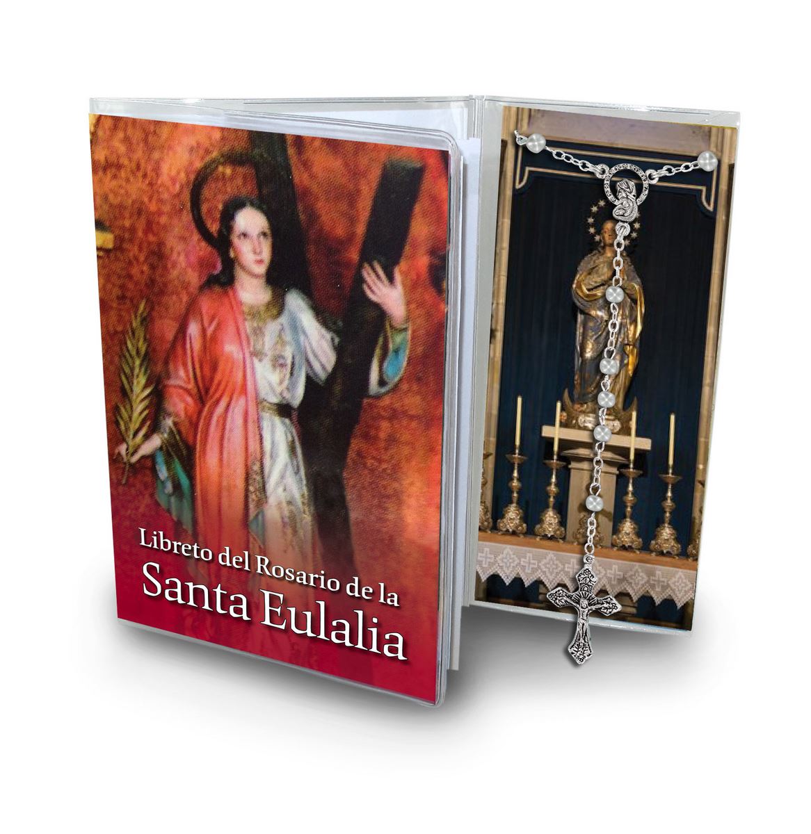 libretto con rosario sant eulalia - spagnolo