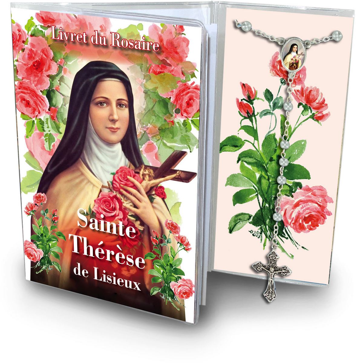 libretto con rosario santa teresa di lisieux - francese