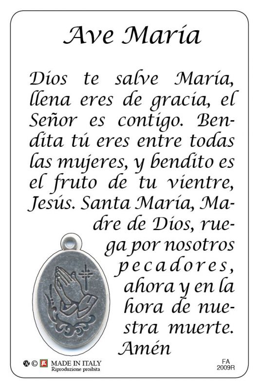 card cattedrale di barcellona con medaglia di santa eulalia - 5,5 x 8,5 cm - in spagnolo