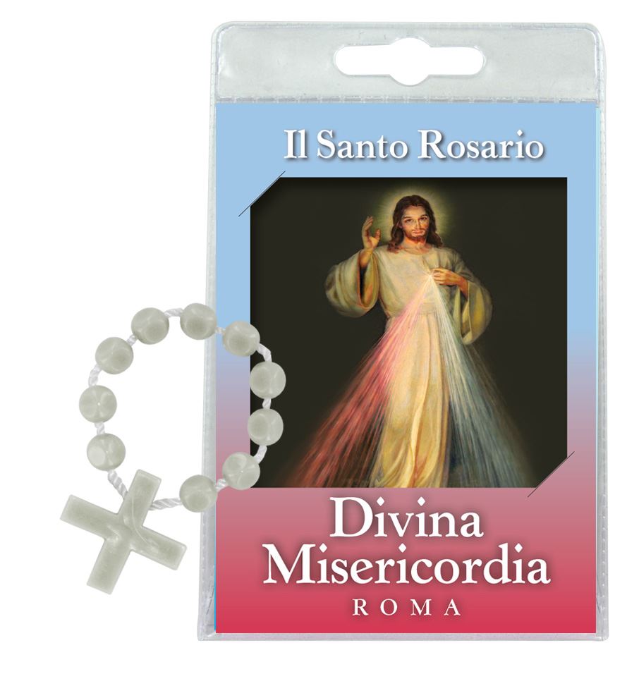 decina con pieghevole divina misericordia (roma) in italiano