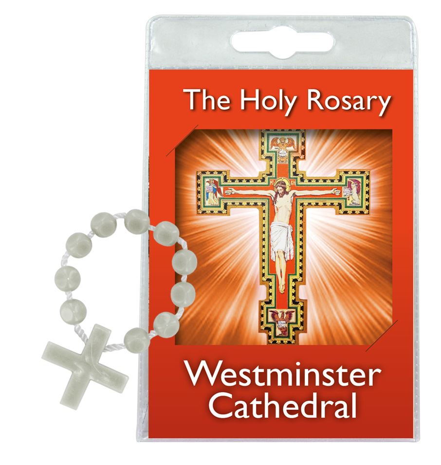 decina con pieghevole cattedrale di westminster in inglese