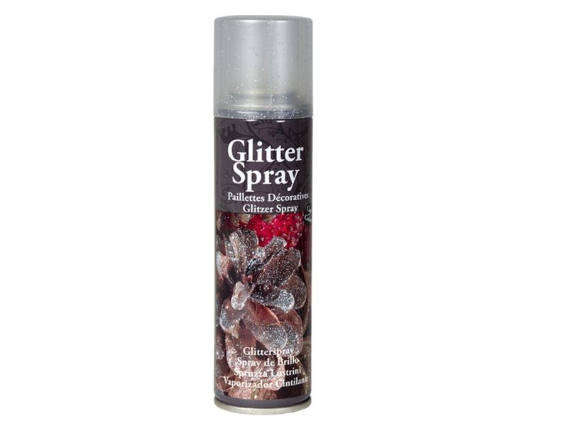 glitter spray argento 150ml – bertoni presepe linea natale