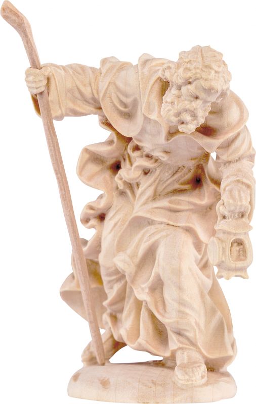 giuseppe d.k. - demetz - deur - statua in legno dipinta a mano. altezza pari a 20 cm.