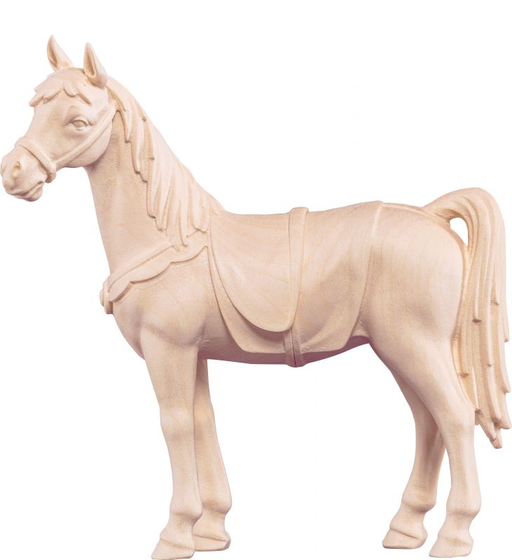 cavallo artis - demetz - deur - statua in legno dipinta a mano. altezza pari a 15 cm.