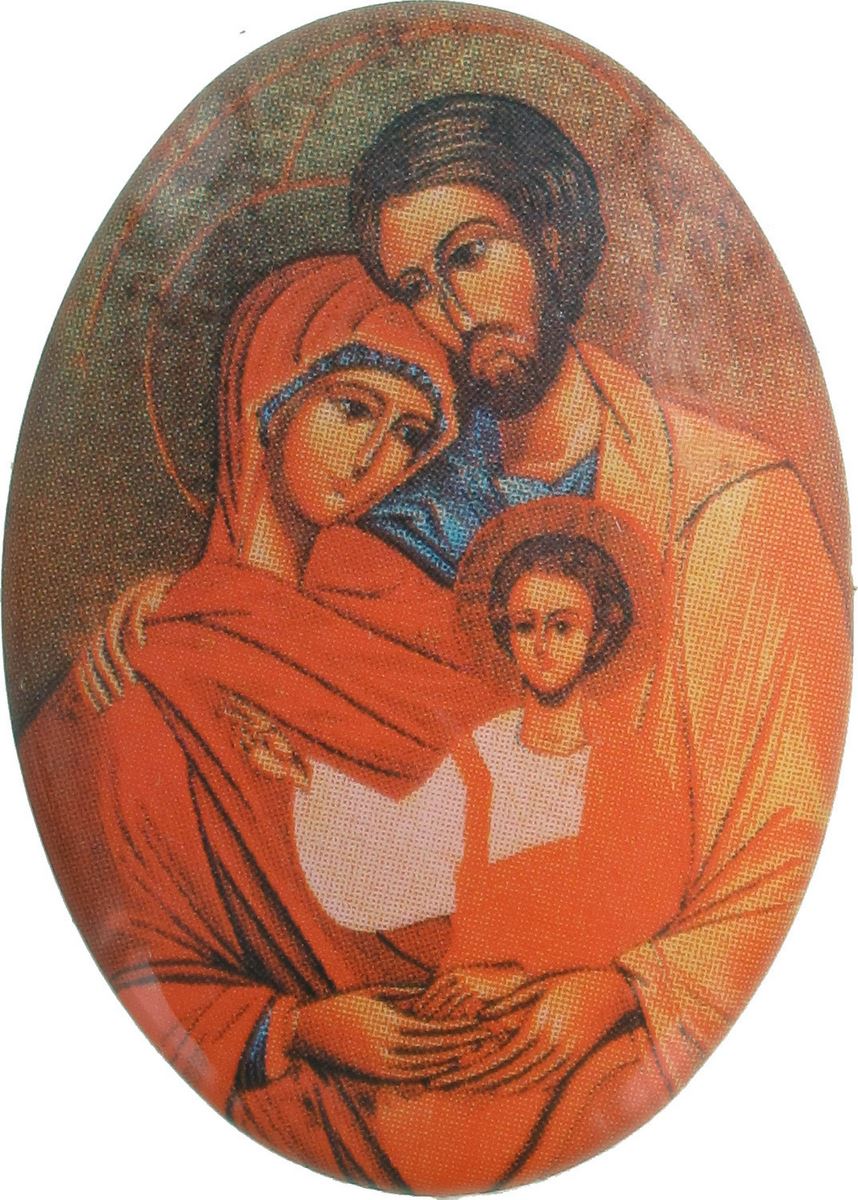 adesivo resinato per rosario fai da te misura 1 - s. famiglia icona