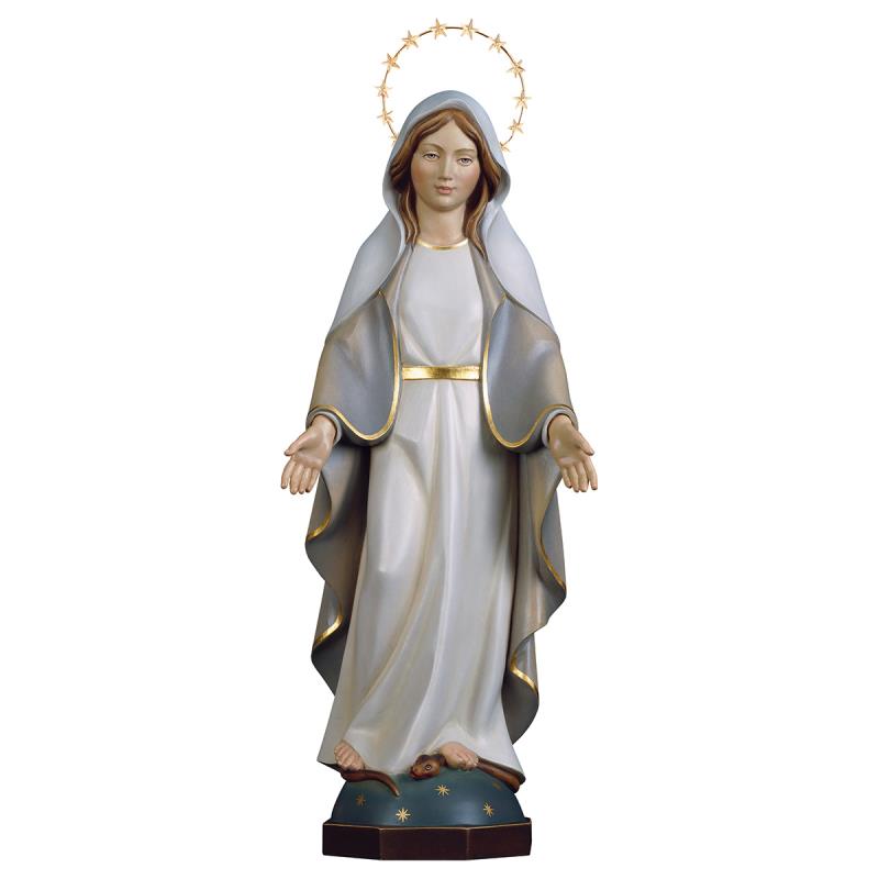 madonna miracolosa moderna con raggiera. 30(31,5)c